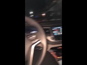 Public Lush Fun turns into 9” dildo fuck