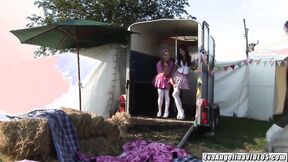 Bitches in a Box - Slutty Surprise at the Local Fair! :O