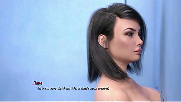 A beautiful Shemale Jane Getting Handjob anf Blowjob from Seiko thorough a glorious hole in the toilet