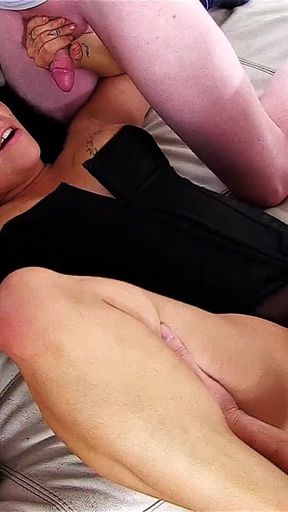 Cum Slut Cheating Wife MILF Leila Lixx in Amateur Gangbang with Swingers
