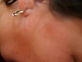 BBW emma sucks my cock till i cum on her massive tits