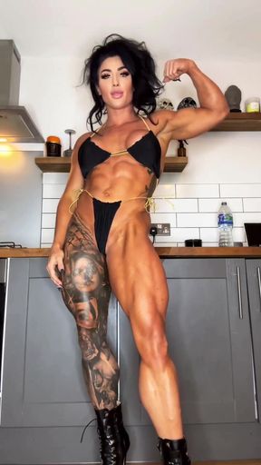 Fit Female Bodybuilder