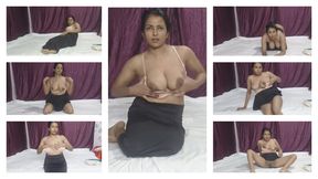 Season 238. Young bhabhi showing her big boobs front of stepbrother