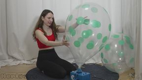 Saskia Pushing the Limit of U16 Polka Dots