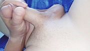 Massaging the head of the penis until ejaculation—it feels incredibly arousing.