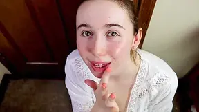 Sucking My Cock - Amateur Babe Pov Blowjob