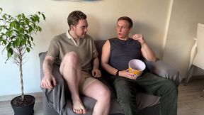 movie night with step-brother turned dirty [4k]