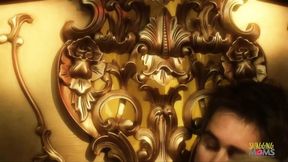 MILF catches her husband jerking off and fucks with him in different poses