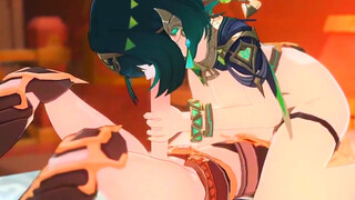 Nefer Deep-throats and Tears up you - Genshin Influence Anime porn