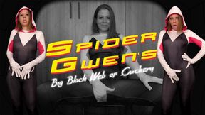 SPIDER-GWEN'S BIG BLACK WEB OF CUCKERY