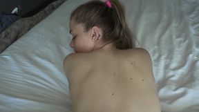 GFE session with pretty eyes Renee Rose gives epic blowjob and rides cock then strokes it with her
