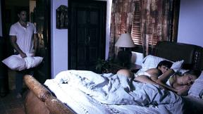 ”PURE TABOO Indeterminate babe creampied by lesbian Girlfriend's stepdad”