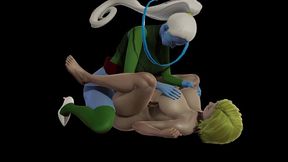 dbz futa on blonde female