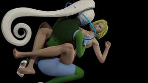 dbz futa on blonde female