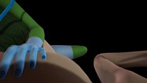 dbz futa on blonde female