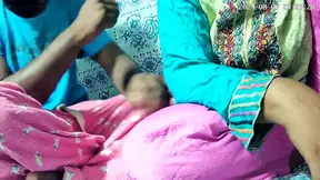 Indian young man and old woman sex