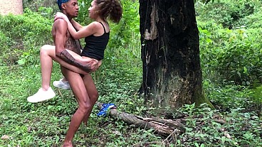 No mato. COMI A MAGRINHA magrinha branquinha DE 18