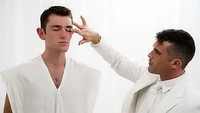 Young Mormon submissive craves strict daddy discipline in forbidden church romance – 18+