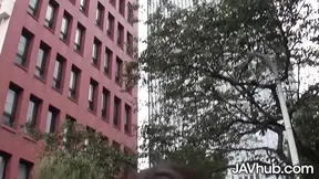 Shizuku Lori Strips Sucks Cock & Rims to Creamy Load