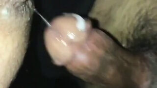 Interracial creampie, bareback, cumming, feeling – putas gays amateurs con pollas enormes follando analmente