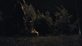 Night life of piss public whore