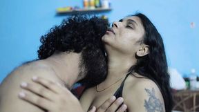 Mallu couple's steamy blindfolded escapade in bikinis turns into raw, unbridled intimacy.