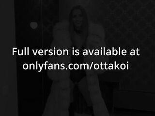 Banging Yiff Queen in a massive luxury fur coat! ANAL furry coat sex (Short Version)