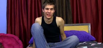 James Redding jerking off in front of the cam i