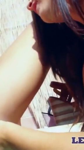 Teen Swim Lesson Turns Into Lesbian Pussy Licking   Clip 3