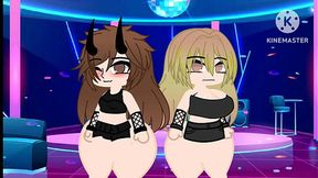Una incre�ble noche en la fiesta de la discoteca (Gacha Club) pt 2