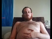 Fat Gainer on Instagram Live Shows Off