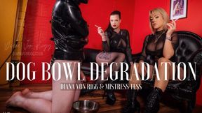 Dog Bowl Degradation with Miss Tess: Smoke & Spit, Slurp & Struggle