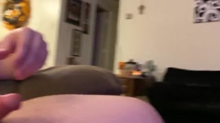 BigT milks his fat cock | huge cumshot