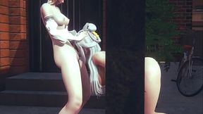 Genshin Impact Hentai - Ningguang Sucks Off Jean Futanari - Japanese Asian Manga Anime