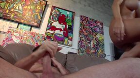 Hot busty MILF gets a good POV session