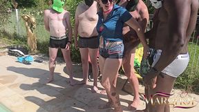 Gang Bang at the Island of Pleasures Second Round It Was Really Hard He Fucked My Ass