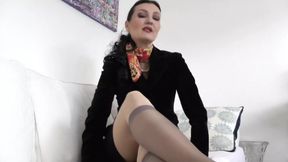 Intense Sweaty Foot Sniffing and Cumshot, POV, JOI, Lady Victoria Valente