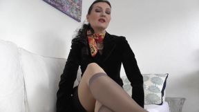 Intense Sweaty Foot Sniffing and Cumshot, POV, JOI, Lady Victoria Valente
