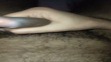 Roughly jerking off Cum