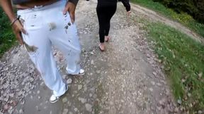 Femdom dirty foot and trampling