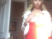 Astrid star showing off her sexy tits