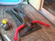 outdoor in vacbed bondage