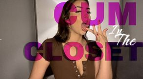 Cum In The Closet