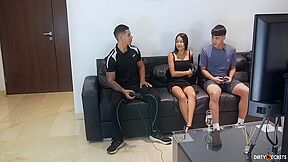 I Fuck Emma Anturin Who Is My Stepbrother Leo Wilds Girlfriend And I Come Inside Her While He Is Bringing Food