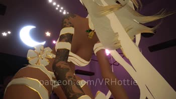VRHottie's Birthday Gift: POV Lap Dance & Blowjob in HD