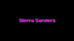 sierra sanders swallows cum from talon s glory hole blowjob