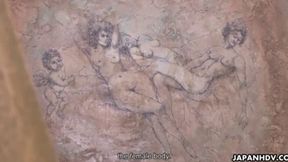 Miyu Shiina Japanese Model Spreads Legs Naked Uncensored Photos