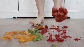 Barefoot Goddess Lunch Crunch! [60 FPS]