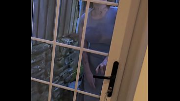 He locked me out while I was desperate to pee