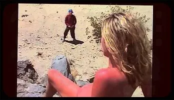 Sizzling Beach Sex with Busty Blonde MILF Briana Banks